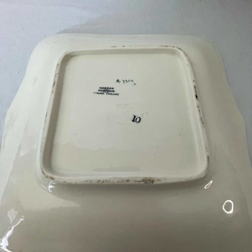 Vintage Ceramic Serving‎ Set Tray & 16 Cups Floral Design Tea Party